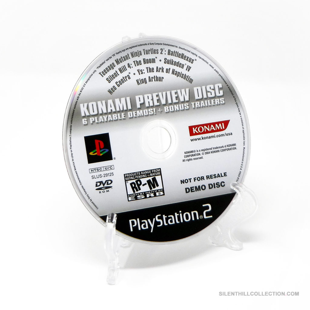 Konami Preview Disc (PS2) (NA)