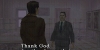 Thank God another human...sorry I tried to kill you earlier man